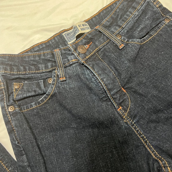 LEVI'S SIGNATURE AT WAIST BOOTCUT SIZE 4 VINTAGE - Picture 2 of 3